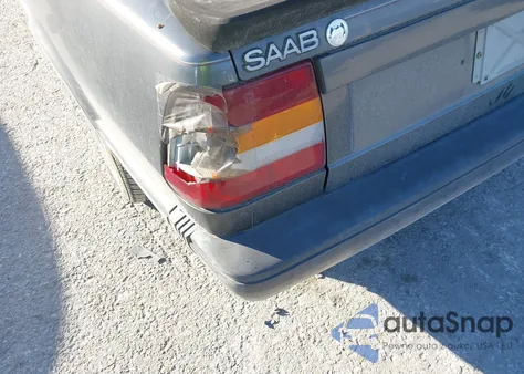 1990 Saab 9000 z USA, uszkodzony, nr VIN YS3CL58L8L2001799